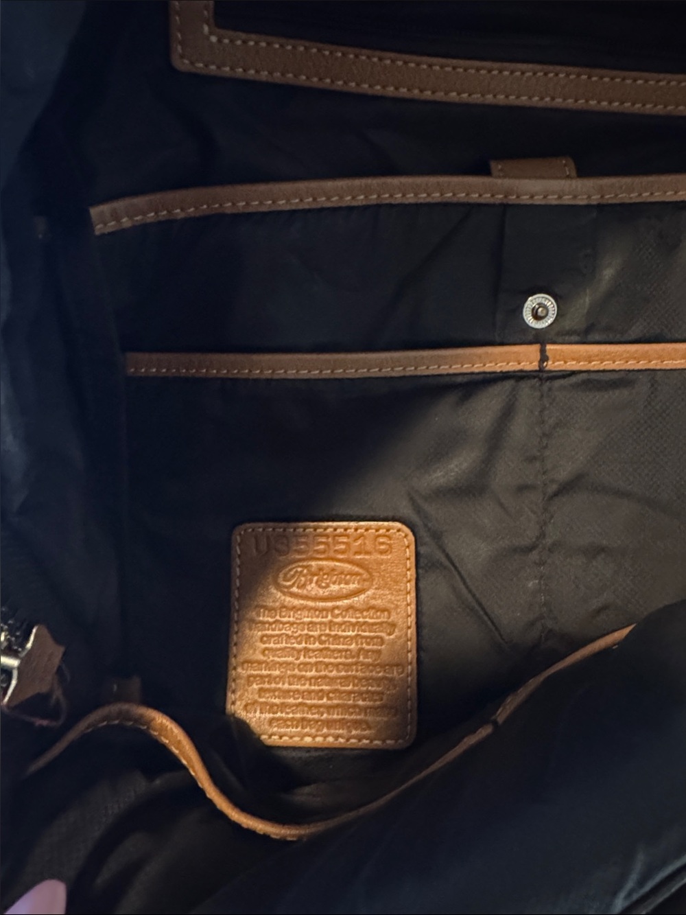 Kingston “Heart to Heart” Quilted Black Backpack with Heart-Stitch Detail - Picture 5 of 7
